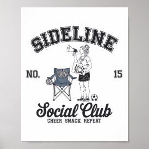 Poster Femmes en marge du Club Social Football Maman Jour