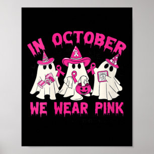 Poster Femmes En Octobre Nous Portons Pink Mammo Tech Lif