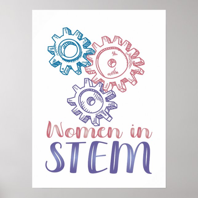 Poster Femmes en STEM (Devant)