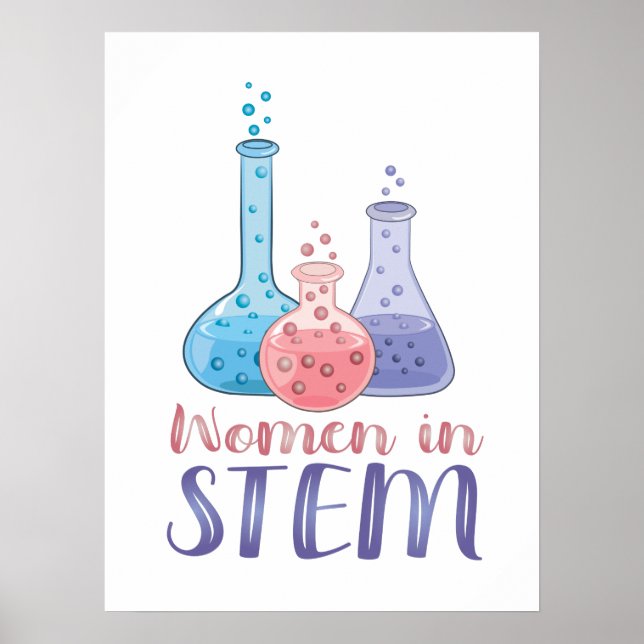 Poster Femmes en STEM (Devant)