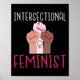 Poster Femmes fortes féministe intersectionnelle