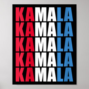 Poster Femmes Kamala 2024 Pour Le Président Kamala Harris