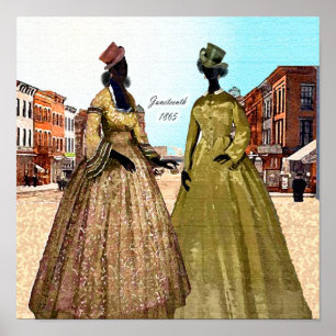 Poster Femmes libres le jour de la liberté • Juneteenth 1