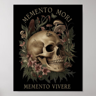 Poster Femmes Memento Mori Memento Vivere _ Philosophie &