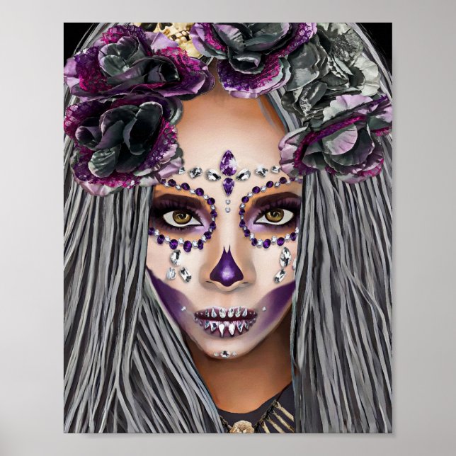 Poster Femmes noires africaines Prêtres vaudou Imaginaire (Devant)