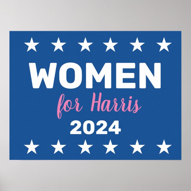 Poster Femmes Pour Harris 2024 (Devant)