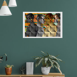 Poster Femmes tribales d'Afrique