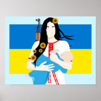 Poster Femmes ukrainiennes