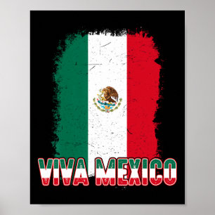 Poster Femmes Viva Mexique Drapeau Hommes Enfants Garçon 