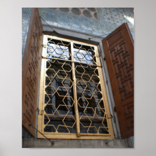 Poster Fenêtre à volets