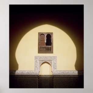 Poster Fenêtre marocaine typique