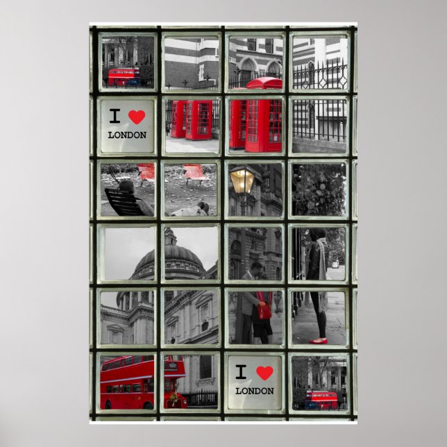 Poster Fenêtre sur Londres (Devant)