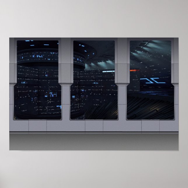Poster Fenêtres de Spacedock (Devant)