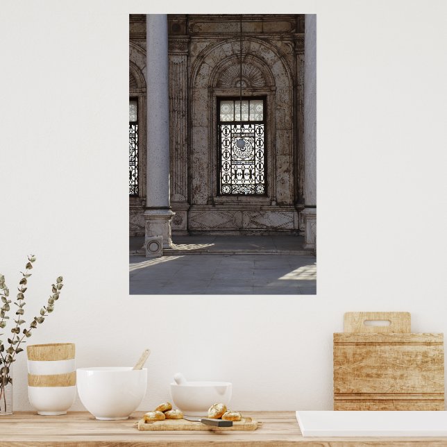 Poster Fenêtres du monde : Mosquée du Caire (Cuisine)