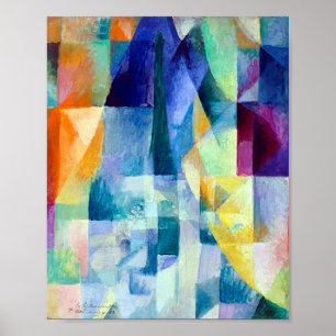Poster Fenêtres simultanées de Robert Delaunay