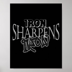 Poster Fer désossé Sharpens Fer Inspiration Motiva