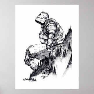 Poster Fer géant