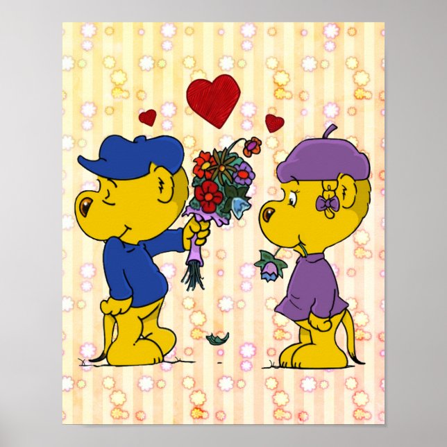 Poster Ferald et Sahsha Ferret (Devant)