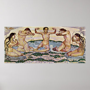 Poster Ferdinand Hodler - Le jour