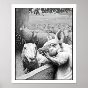 Poster Ferme animale - Squealer