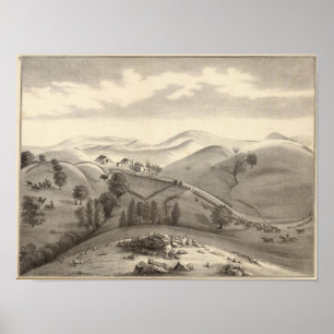 Poster Ferme de Blacow, crête de mission