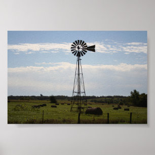 Poster Ferme rurale