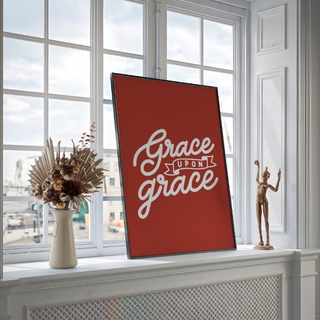 Poster Ferme rustique Christian Grace sur la grâce (Créateur téléchargé)