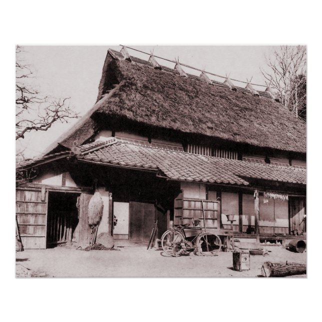 Poster Ferme traditionnelle de Mimasaka (Devant)