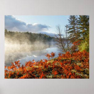 Poster Fermes sur rivage Paradise, Michigan