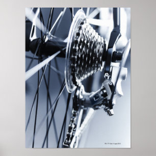 Poster Fermez-vous des vitesses 2 de bicyclette