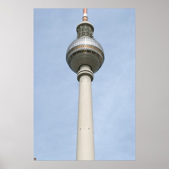 Poster Fernsehturm Berlin (Devant)