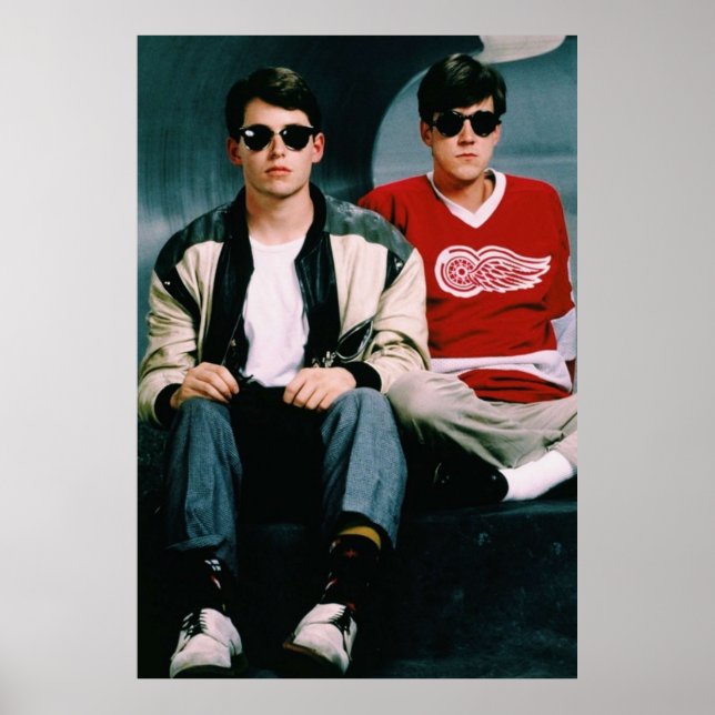 Poster Ferris Buellers Day Off et Cameron and Print (Devant)