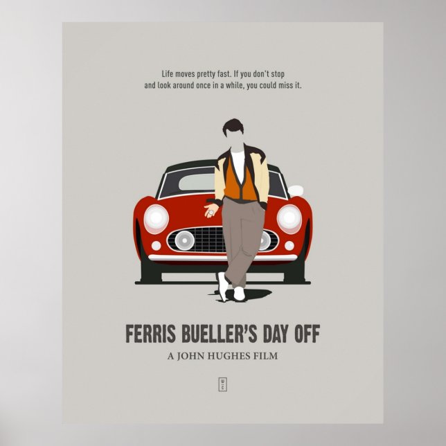 Poster Ferris Buellers Jour off (Devant)