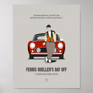 Poster Ferris Buellers Jour off