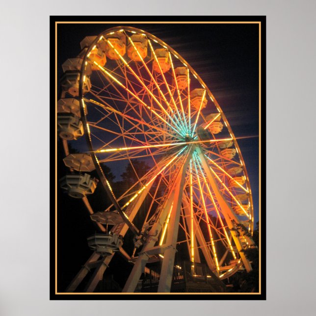 Poster Ferris Wheel Print (Devant)