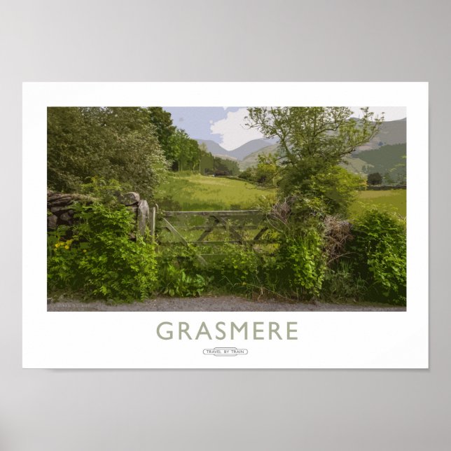 Poster ferroviaire Grasmere (Devant)