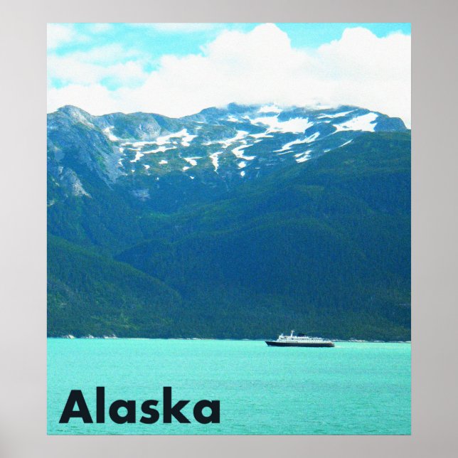 Poster Ferry Alaska (Devant)