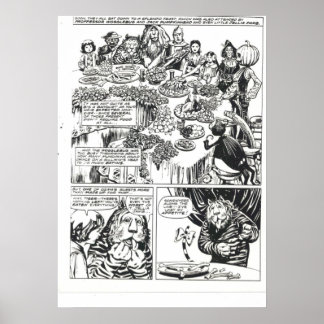Poster Festin dans le pays d'Oz