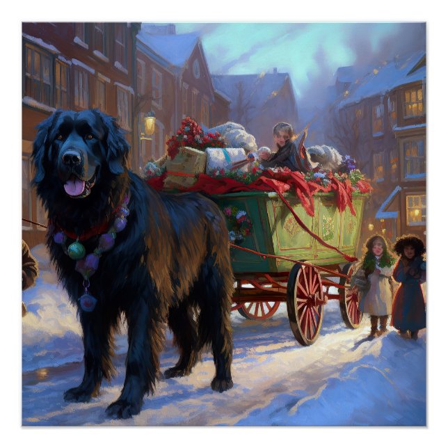 Poster Festin de Noël à Terre-Neuve (Devant)