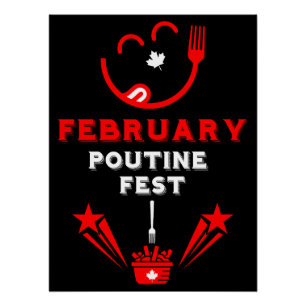 Poster Festival canadien de la poutine