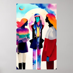 Poster Festival de musique de Ken Gage Supernova