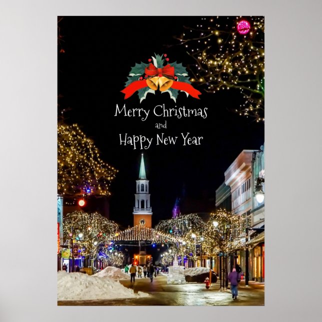 Poster Festive Noël (Devant)