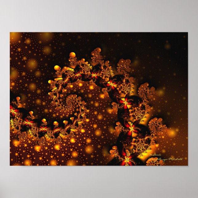 Poster Festoon Fine Fractal Art (Devant)
