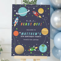 Fête d'anniversaire de vaisseau spatial extraterre
