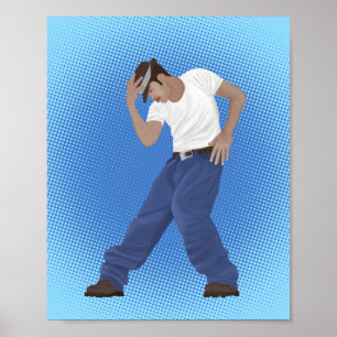 Poster Fête de danse