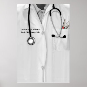 Poster Fête de fin d'études de l'école de médecine