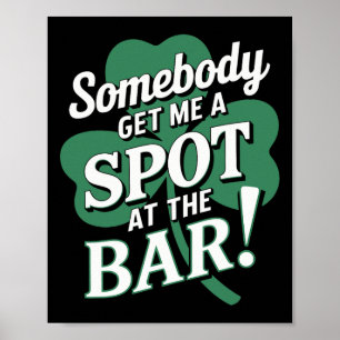 Poster Fête de la Saint-Patrick Fierté Irlandaise Défilé