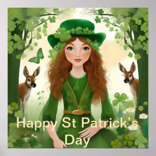 Poster Fête de la St Patrick, St Patrick’s Day
