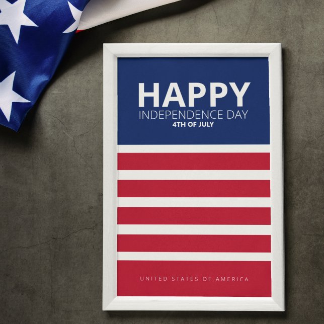 Poster Fête de l'Indépendance (Créateur téléchargé)