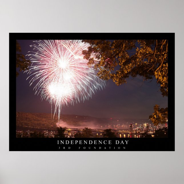 Poster fête de l'indépendance (Devant)